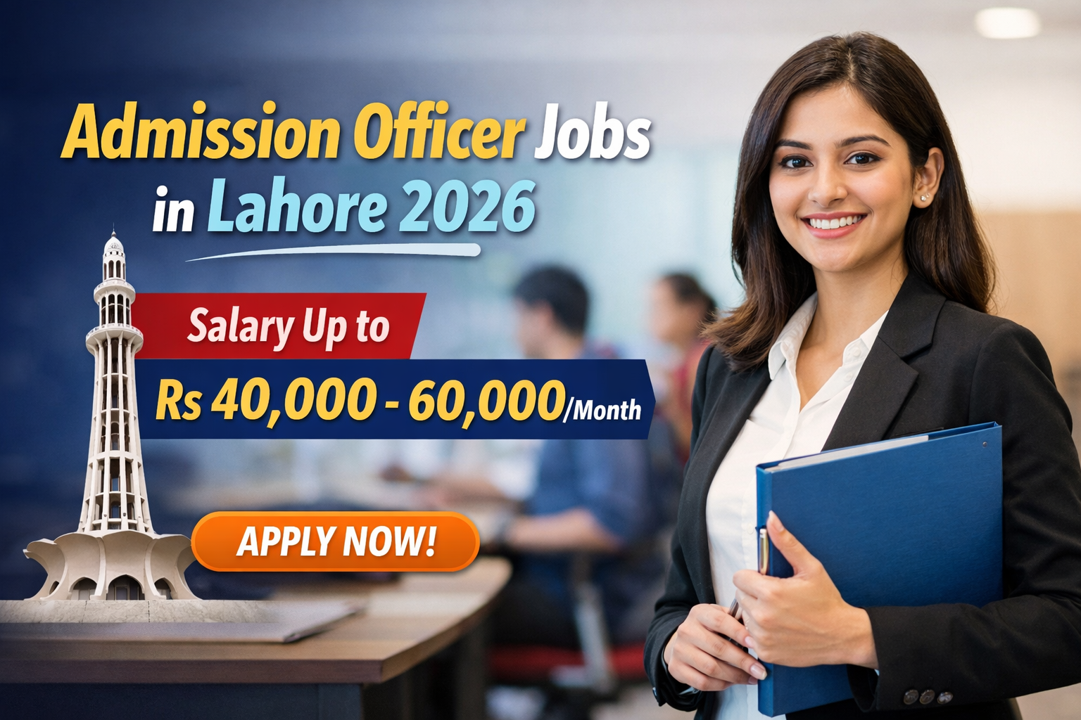 Admission Officer Jobs in Lahore 2026