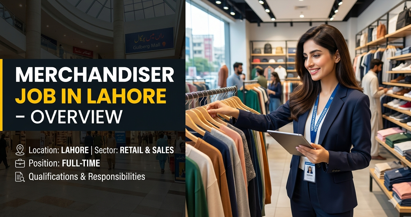 Merchandiser Job in Lahore